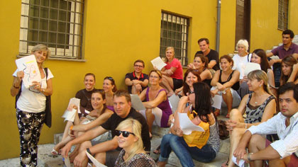 Впечатления о групповой поездке в Международную школу Leonardo da Vinci в Риме