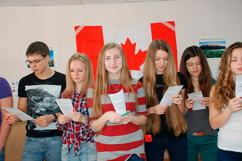 22 - 24 февраля 2013 г. успешно реализован новый зимний выездной уикенд Центра иностранных языков «РЕВОД» «Погружение в язык» для школьников «Открытие Канады» «Discovering Canada!»