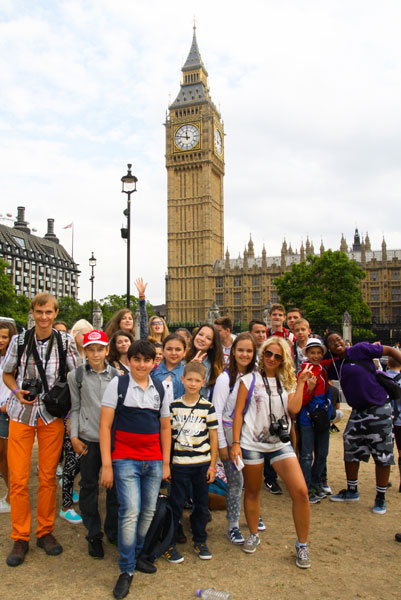 Впечатления от поездки школьников в Великобританию