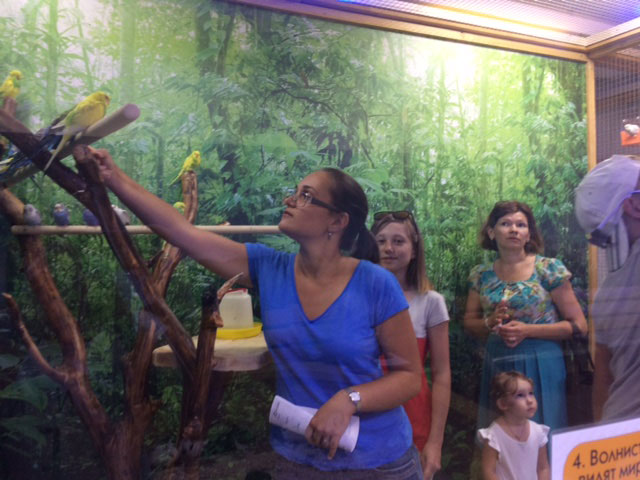 Репортаж об открытом уроке в большом трогательном зоопарке «Ноев Ковчег»