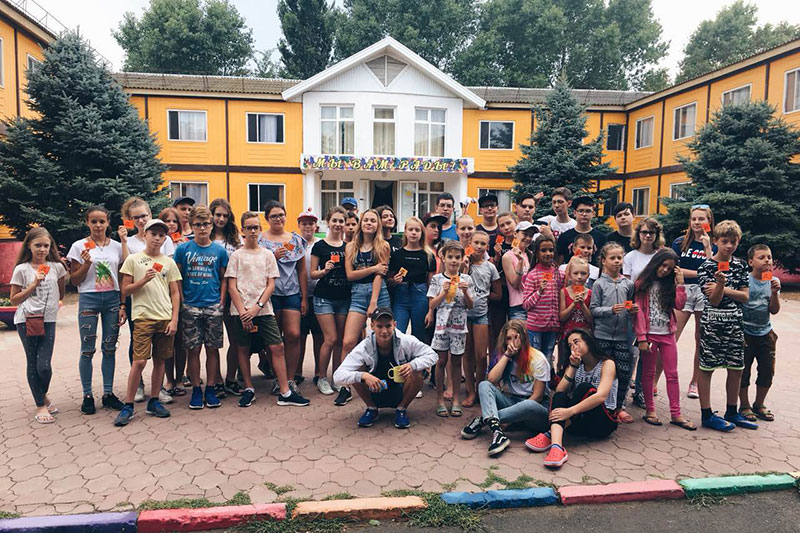 Репортаж о летнем лингвистическом лагере в Анапе «Чудеса света», третья и четвертая смены