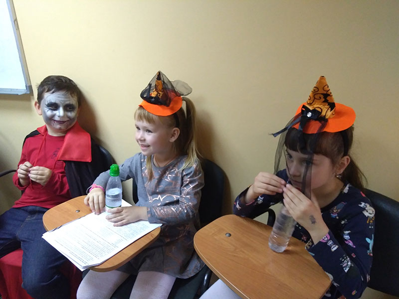 Английский клуб для школьников на тему: «Halloween» в Дзержинском филиале, 27 октября 2019