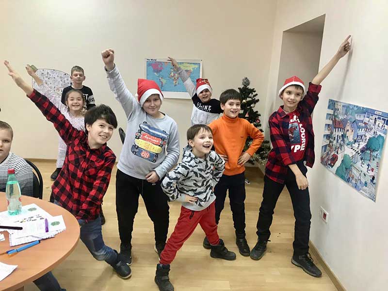 Английский разговорный клуб для младшей школы на тему: «Merry Christmas» в Советском филиале