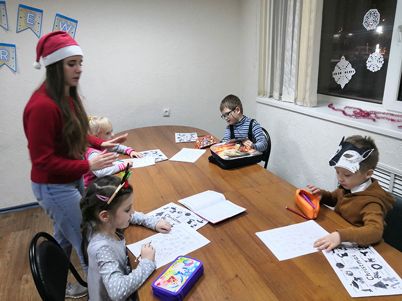 Репортаж о праздничных занятиях в Тракторозаводском филиале