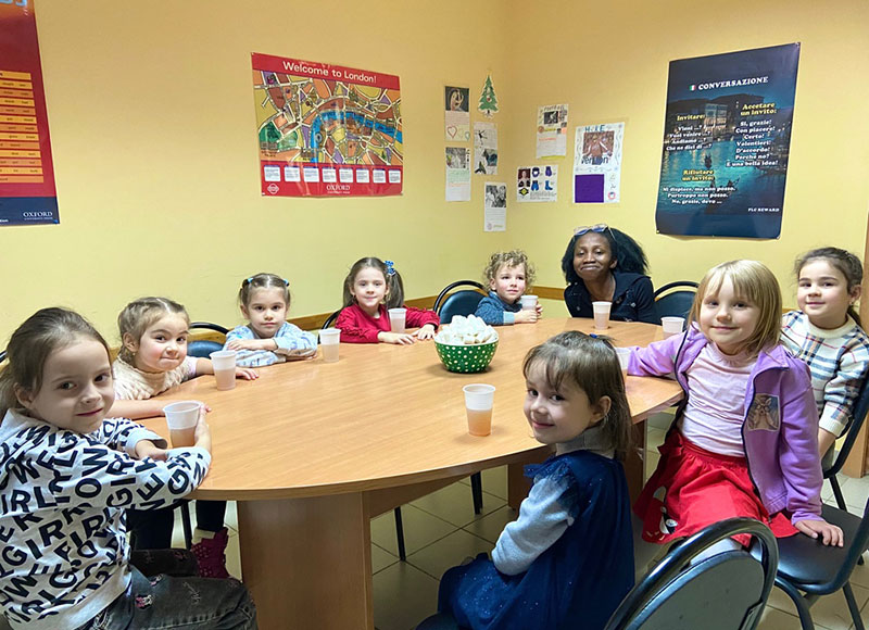 Репортаж о музыкальном мастер-классе для малышей в Дзержинском филиале