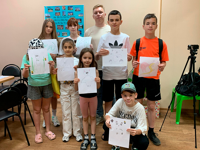 Репортаж о городском лагере Центрального филиала 02.06.2025г.