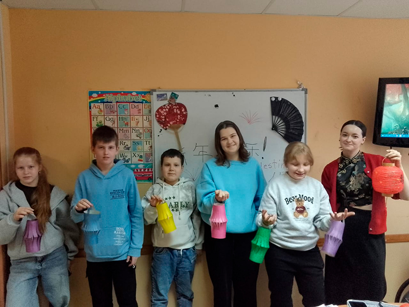 Репортаж о китайском новогоднем клубе для школьников в ДЗР 14 февраля 2026